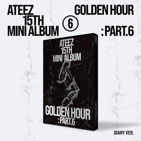 ATEEZ 15th Mini Album - GOLDEN HOUR : Part.6 (POCAALBUM) - KPOP ONLINE STORE USA