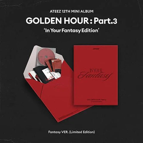 ATEEZ - GOLDEN HOUR : Part.3 "In Your Fantasy Edition" (Fantasy Ver./LIMITED) - KPOP ONLINE STORE USA