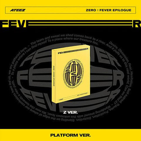 ATEEZ - ZERO : FEVER EPILOGUE (PLATFORM VER.) - KPOP ONLINE STORE USA