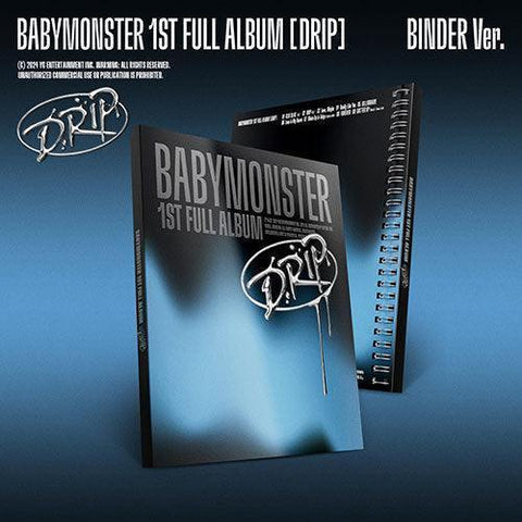 BABYMONSTER 1st FULL ALBUM - DRIP (BINDER Ver./ZIP LOCK Ver.) - KPOP ONLINE STORE USA