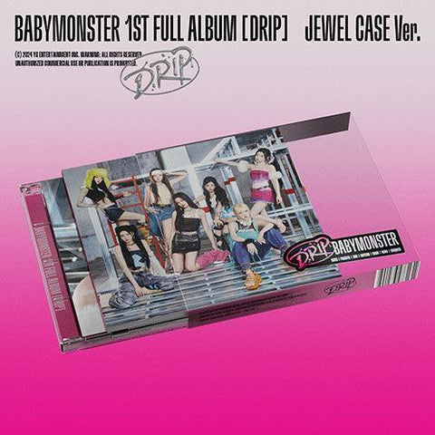 BABYMONSTER 1st FULL ALBUM - DRIP (JEWEL CASE Ver.) - KPOP ONLINE STORE USA