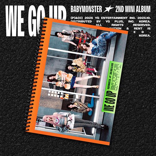 BABYMONSTER 2nd Mini Album - WE GO UP (Go Ver.) - KPOP ONLINE STORE USA