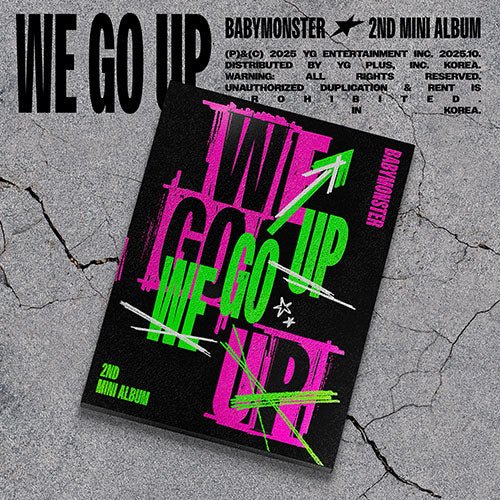 BABYMONSTER 2nd Mini Album - WE GO UP (Up Ver.) - KPOP ONLINE STORE USA