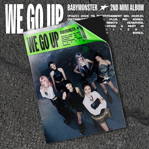 BABYMONSTER 2nd Mini Album - WE GO UP (We Ver.) - KPOP ONLINE STORE USA