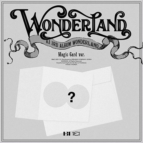 B.I 3rd Album - WONDERLAND (Magic card Ver.) - KPOP ONLINE STORE USA