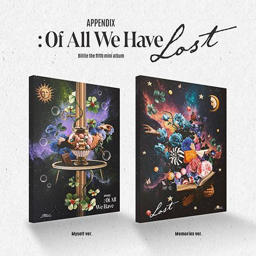 Billlie The 5th Mini Album - appendix: Of All We Have Lost - KPOP ONLINE STORE USA