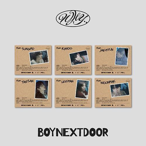 BOYNEXTDOOR 1st EP Album - WHY.. (LETTER ver.) - KPOP ONLINE STORE USA