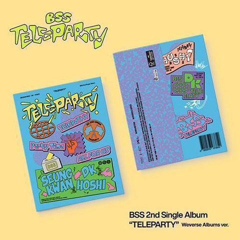 BSS (SEVENTEEN) 2nd Single Album - TELEPARTY (Weverse Albums ver.) - KPOP ONLINE STORE USA