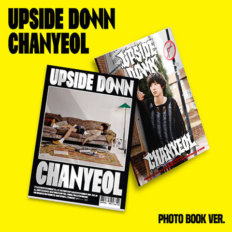 CHANYEOL (EXO) 1st Mini Album - Upside Down (Photo Book Ver.) + Applemusic Photocard