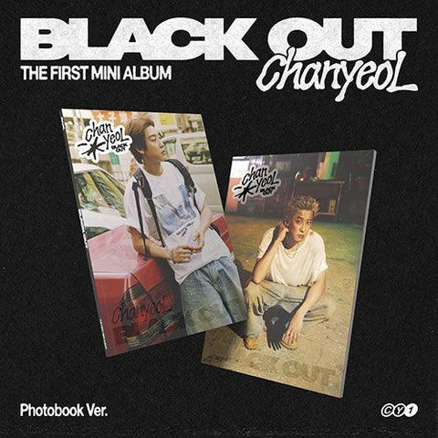 CHANYEOL (EXO) 1st Mini Album - [Black Out] (Photo Book Ver.) - KPOP ONLINE STORE USA