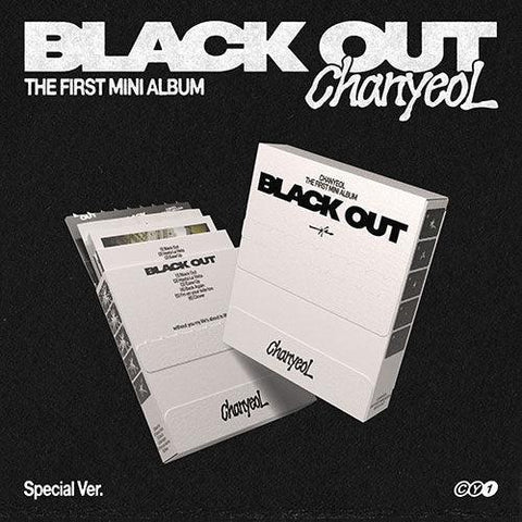 CHANYEOL (EXO) 1st Mini Album - [Black Out] (Special Ver.) - KPOP ONLINE STORE USA