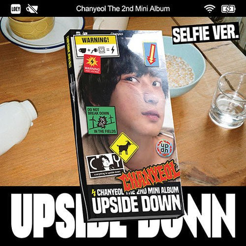 CHANYEOL (EXO) 1st Mini Album - Upside Down (Selfie Ver.) - KPOP ONLINE STORE USA