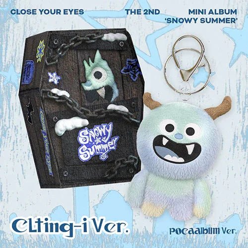 CLOSE YOUR EYES The 2nd Mini Album - Snowy Summer (CLting - i Ver. / POCAALBUM) - KPOP ONLINE STORE USA
