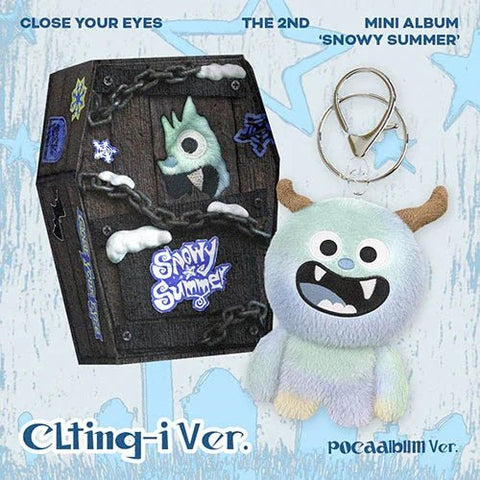 CLOSE YOUR EYES The 2nd Mini Album - Snowy Summer (CLting - i Ver. / POCAALBUM) - KPOP ONLINE STORE USA
