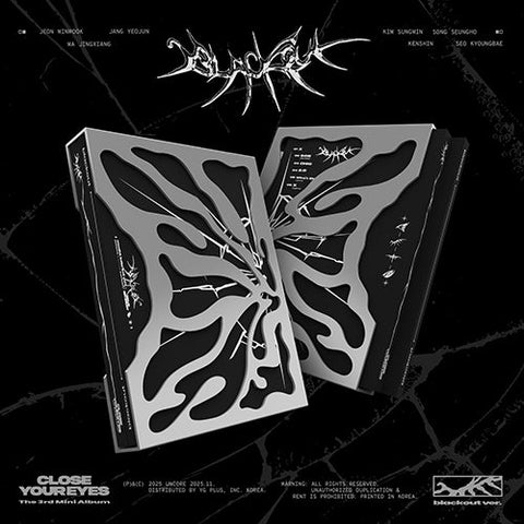 CLOSE YOUR EYES The 3rd Mini Album - blackout (blackout Ver.) - KPOP ONLINE STORE USA