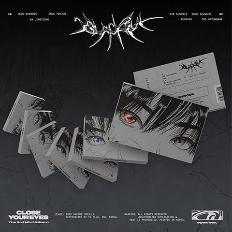 CLOSE YOUR EYES The 3rd Mini Album - blackout (eyes ver.) - KPOP ONLINE STORE USA