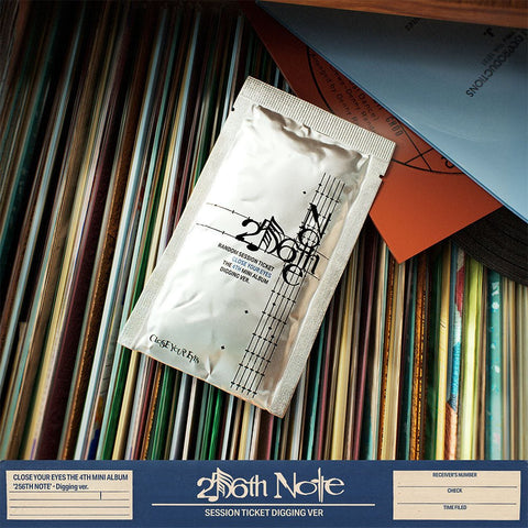 CLOSE YOUR EYES The 4th Mini Album - 256th Note (Digging Ver.) - KPOP ONLINE STORE USA
