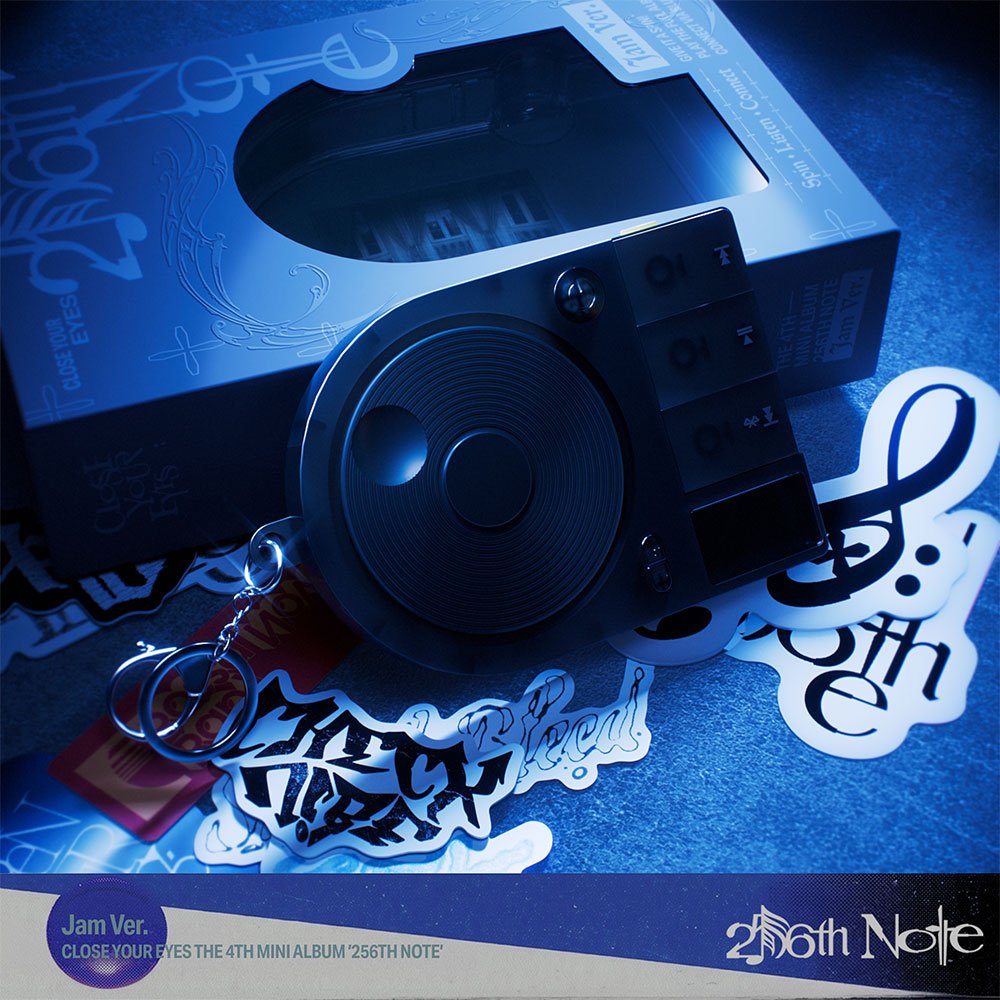 CLOSE YOUR EYES The 4th Mini Album - 256th Note (Jam Ver.) - KPOP ONLINE STORE USA