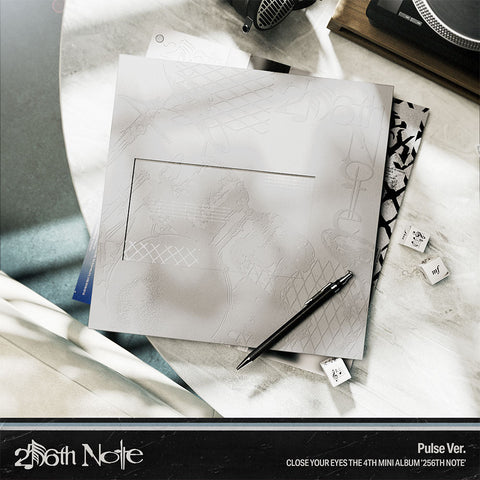 CLOSE YOUR EYES The 4th Mini Album - 256th Note (Pulse Ver.) - KPOP ONLINE STORE USA