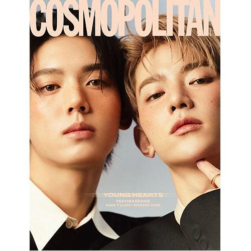 COSMOPOLITAN 04-2024 - ZEROBASEONE + POSTCARD - KPOP ONLINE STORE USA