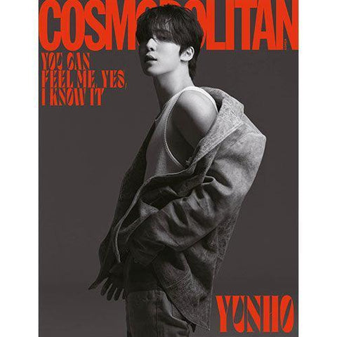 COSMOPOLITAN 2023 - 08 ATEEZ Cover + Post Card - KPOP ONLINE STORE USA