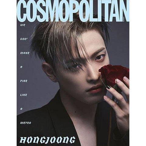 COSMOPOLITAN 2023-08 ATEEZ Cover + Post Card - KPOP ONLINE STORE USA