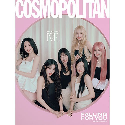 COSMOPOLITAN 2025 - 02 IVE Cover - KPOP ONLINE STORE USA