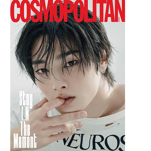 COSMOPOLITAN 2025 - 12 I.N (Stray Kids) Cover - KPOP ONLINE STORE USA