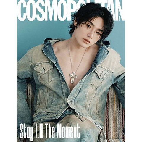 COSMOPOLITAN 2025 - 12 I.N (Stray Kids) Cover - KPOP ONLINE STORE USA