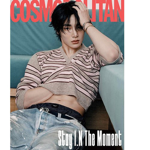 COSMOPOLITAN 2025 - 12 I.N (Stray Kids) Cover - KPOP ONLINE STORE USA