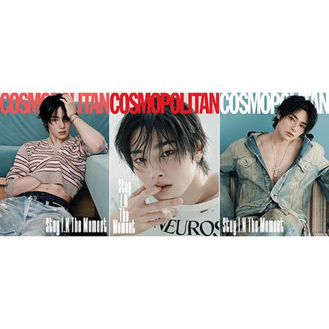COSMOPOLITAN 2025 - 12 I.N (Stray Kids) Cover - KPOP ONLINE STORE USA
