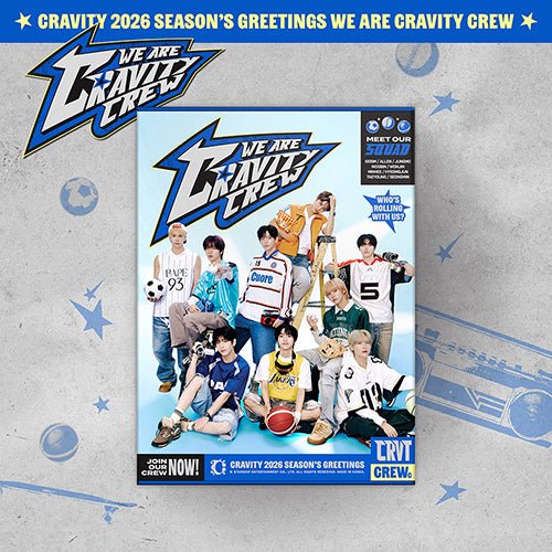 CRAVITY 2026 Season's Greetings [WE ARE CRAVITY CREW] - KPOP ONLINE STORE USA