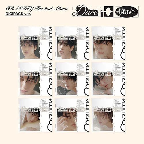 CRAVITY 2nd Album - Dare to Crave (DIGIPACK ver.) - KPOP ONLINE STORE USA