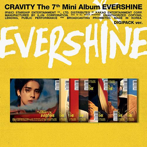 CRAVITY 7th Mini Album - EVERSHINE (DIGIPACK ver.) - KPOP ONLINE STORE USA