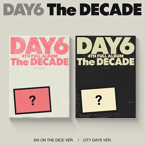 DAY6 4th Album - The DECADE + Applemusic Photocard - KPOP ONLINE STORE USA