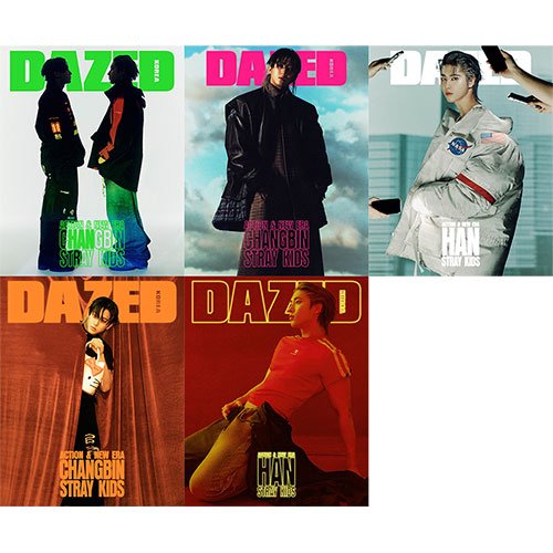 Dazed & Confused Korea 2025 - 02 Stray Kids Changbin & Han cover - KPOP ONLINE STORE USA