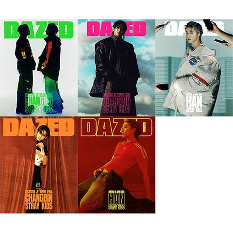 Dazed & Confused Korea 2025 - 02 Stray Kids Changbin & Han cover - KPOP ONLINE STORE USA