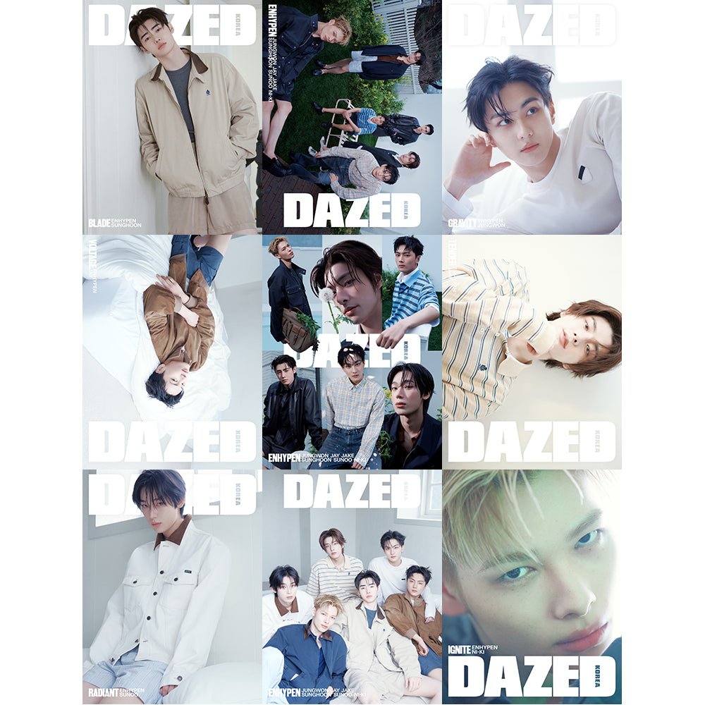 Dazed & Confused Korea May 2026 Enhypen Cover - KPOP ONLINE STORE USA