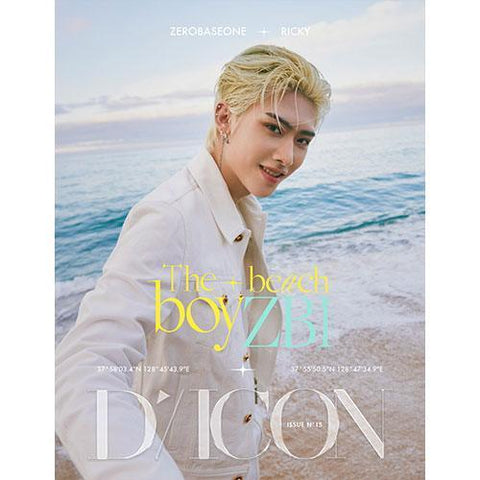 DICON N°15 - ZEROBASEONE: The beach boyZB1 (Member Ver.) - KPOP ONLINE STORE USA