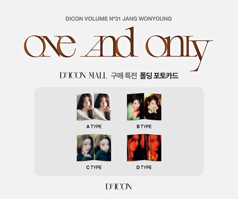 DICON VOLUME N°31 JANG WONYOUNG ONE AND ONLY - KPOP ONLINE STORE USA