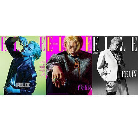 ELLE 2023 - 05 - Stray Kids Felix Cover - KPOP ONLINE STORE USA
