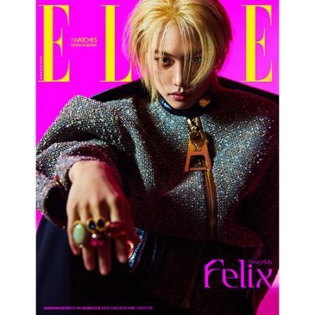 ELLE 2023 - 05 - Stray Kids Felix Cover - KPOP ONLINE STORE USA