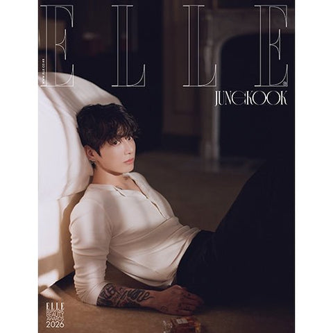 ELLE KOREA 2026 January - BTS Jung Kook Cover - KPOP ONLINE STORE USA