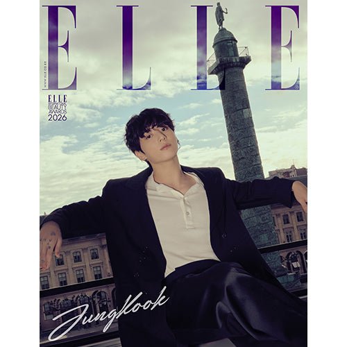 ELLE KOREA 2026 January - BTS Jung Kook Cover - KPOP ONLINE STORE USA
