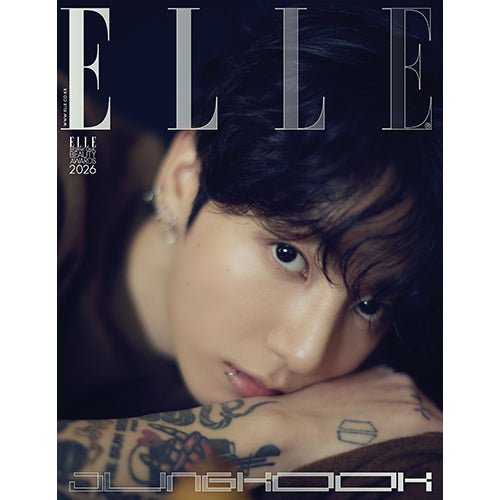 ELLE KOREA 2026 January - BTS Jung Kook Cover - KPOP ONLINE STORE USA