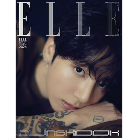 ELLE KOREA 2026 January - BTS Jung Kook Cover - KPOP ONLINE STORE USA