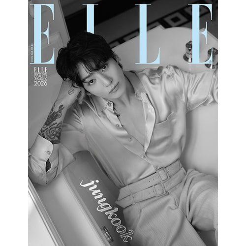 ELLE KOREA 2026 January - BTS Jung Kook Cover - KPOP ONLINE STORE USA