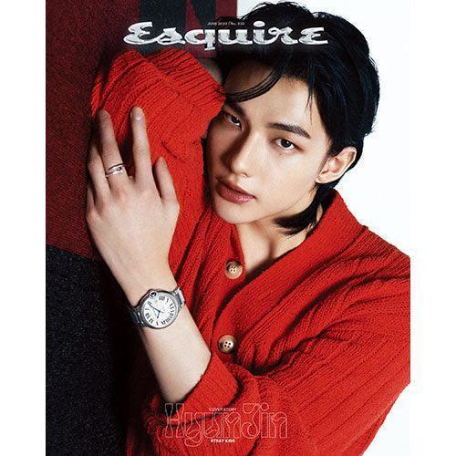 ESQUIRE 2023 - 06 Stray Kids Hyunjin Cover - KPOP ONLINE STORE USA