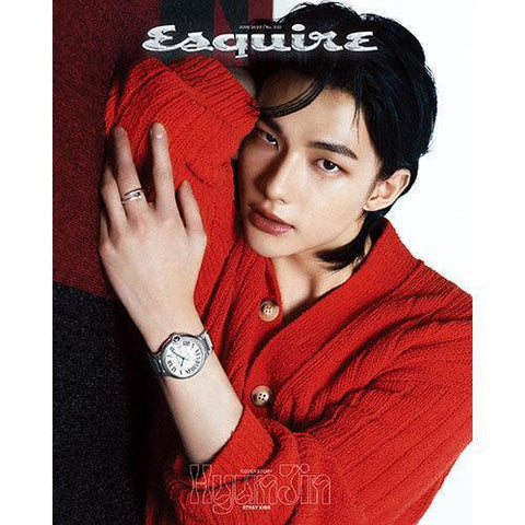 ESQUIRE 2023 - 06 Stray Kids Hyunjin Cover - KPOP ONLINE STORE USA