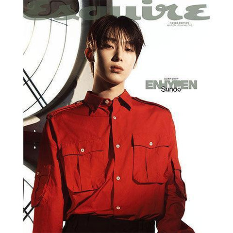 ESQUIRE 2024 - 03 ENHYPEN Cover - KPOP ONLINE STORE USA